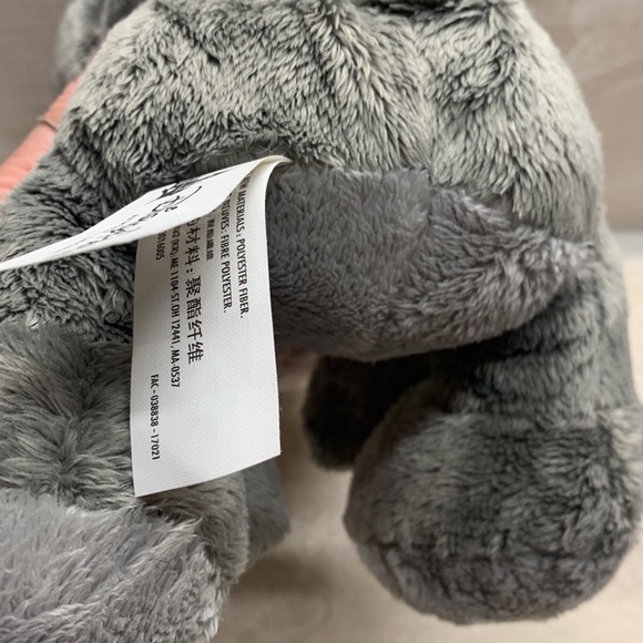 12" Disney Parks Big feet baby Eeyore grey donkey plush Winnie the Pooh - Picture 9 of 10